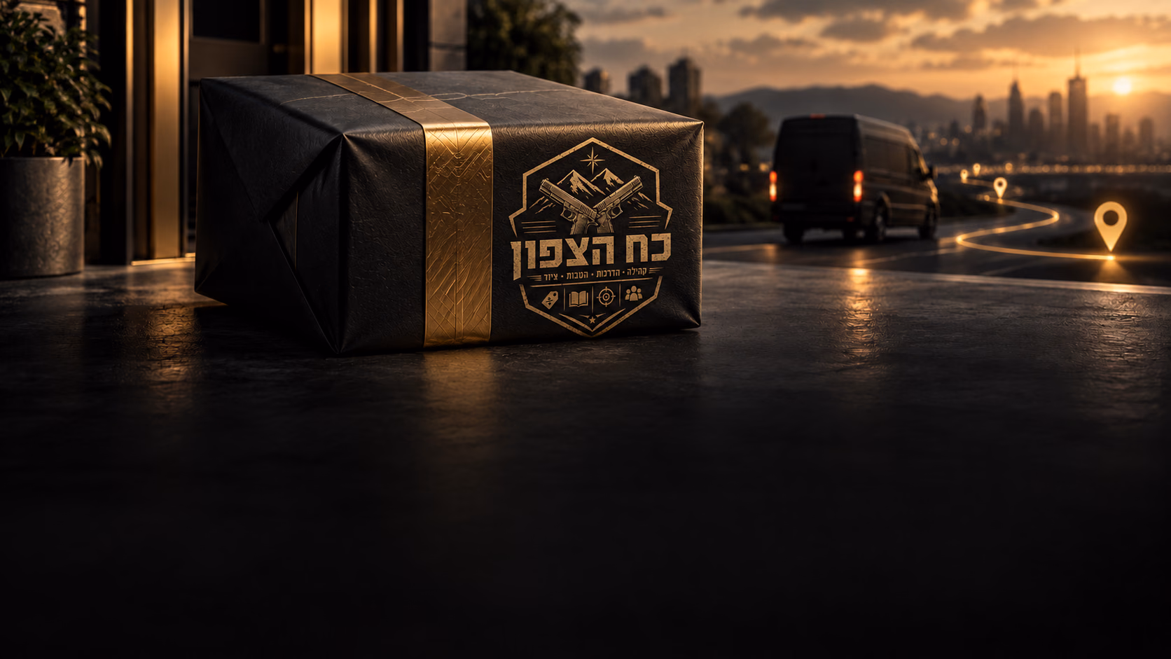 חבילת משלוח ממותגת כוח הצפון